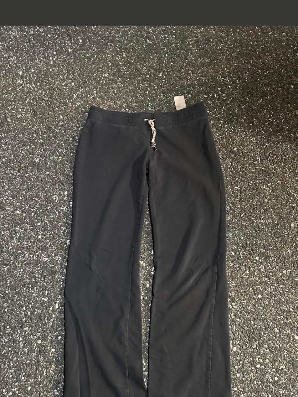 Burberry Kids Black Drawstring Joggers